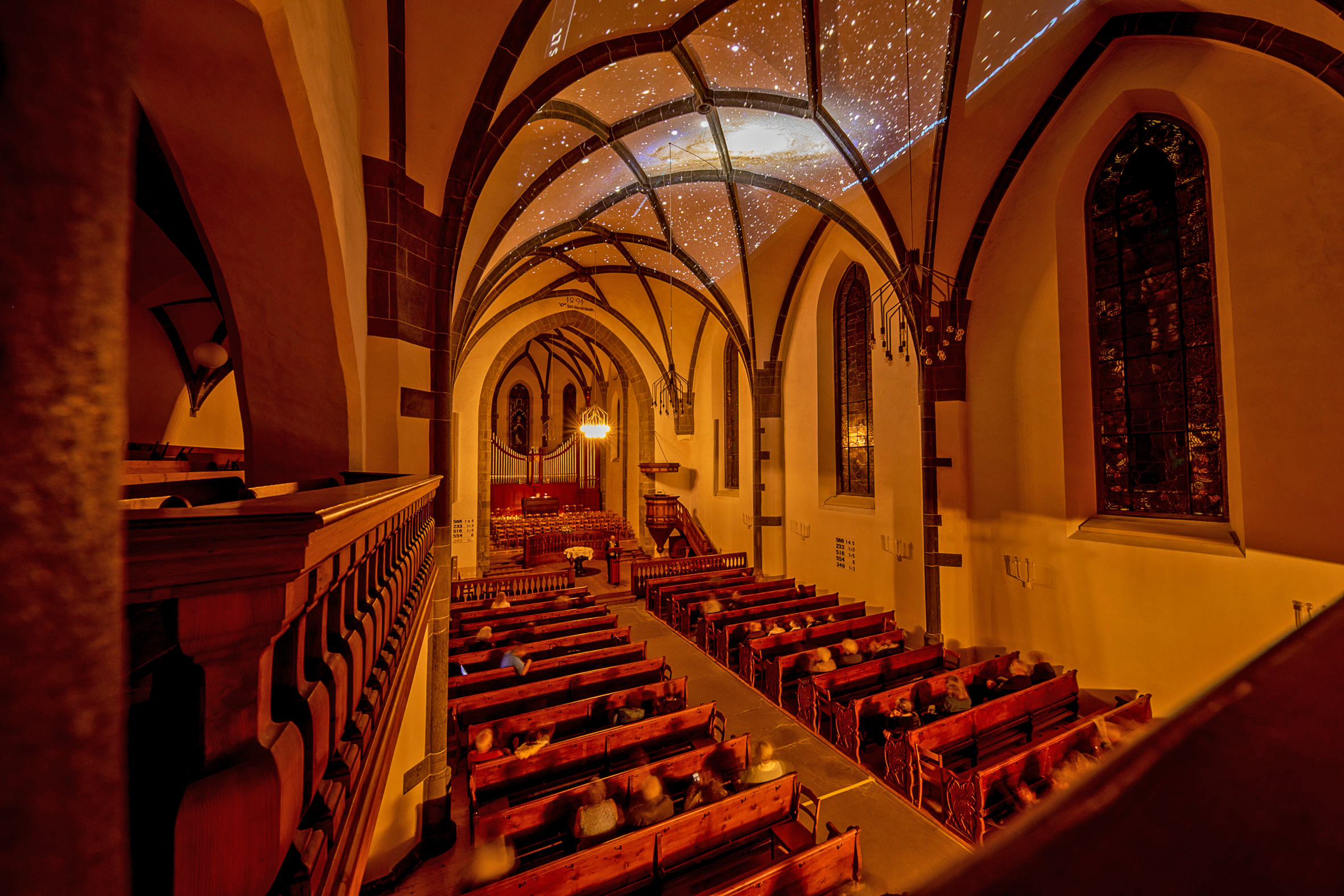 Sternenhimmel Martinskirche